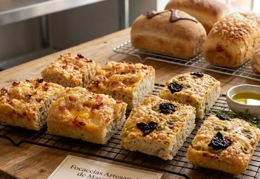 Focaccia Artesanal por Porción — SERVUS